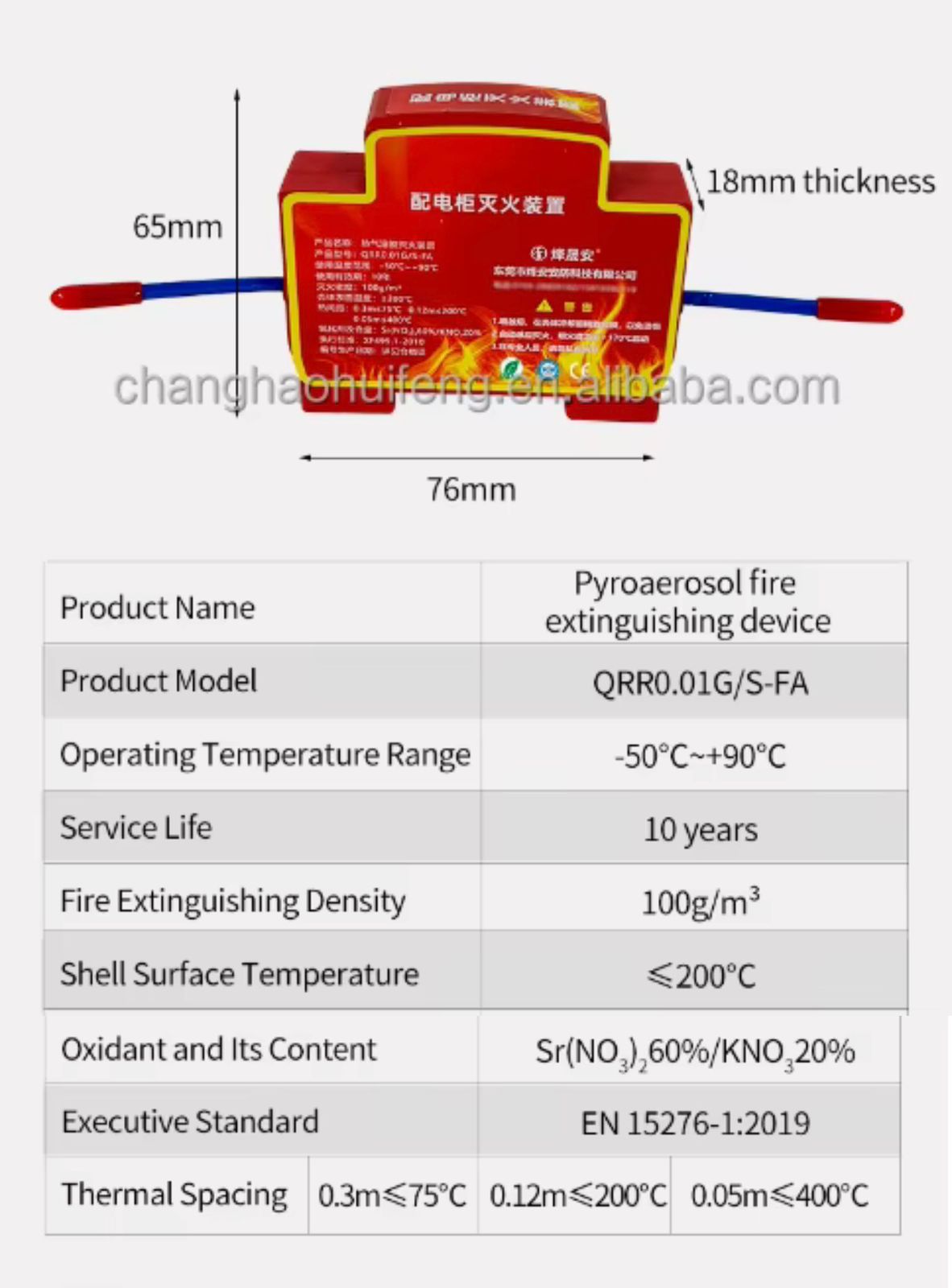 Aérosol Anti-Incendie Firestop — Tableau Électrique